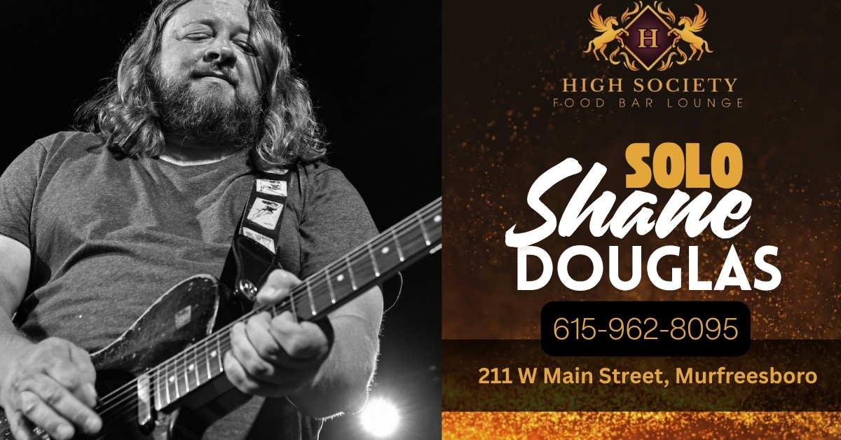 Image for Shane Douglas – The One-Man Band Experience event at High Society in Murfreesboro